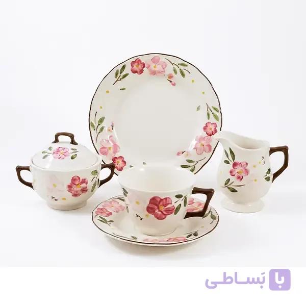 سرویس چایی خوری 15 پارچه طرح Cherry — تصویر 1