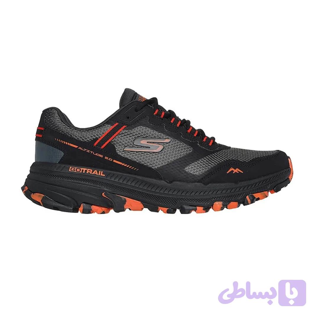 کفش مردانه اسکچرز مدل Skechers GO RUN Trail Altitude 2.0 220754/BKOR — تصویر 1