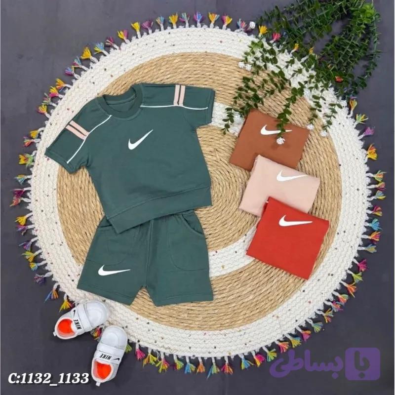 تیشرت شلوار نایک پسرانه تن تاک نخ