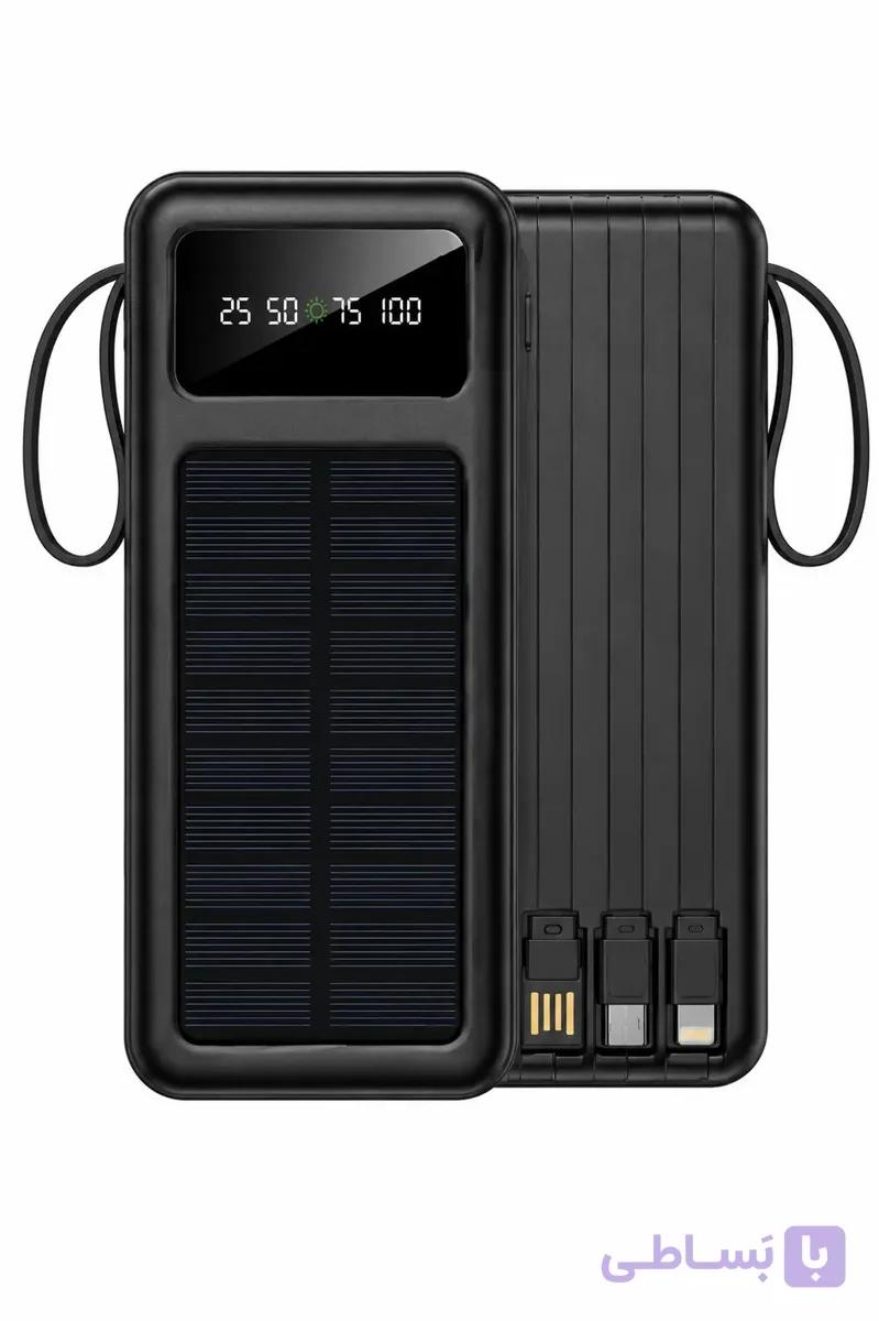 پاوربانک خورشیدی Lovesn| ظرفیت 20000mAh با پنل خورشیدی و شارژ سریع
