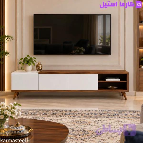 میز تلویزیون کد T6 تمام MDF (ام دی اف)