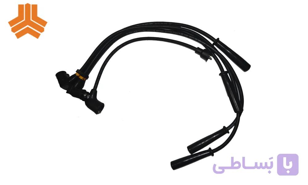وایر شمع پراید کاربراتور با وایر دلکو کره ای شرکتی