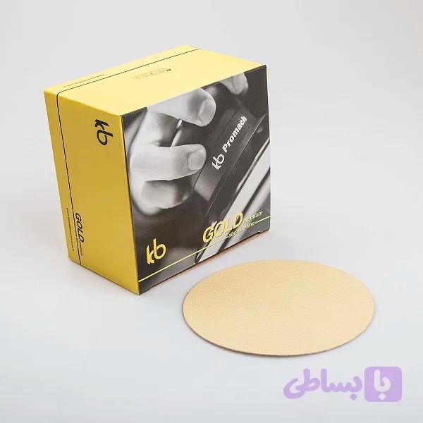 سنباده KB گرد بدون سوراخ ۱۵۰ میلی‌متری مدل Gold Premium