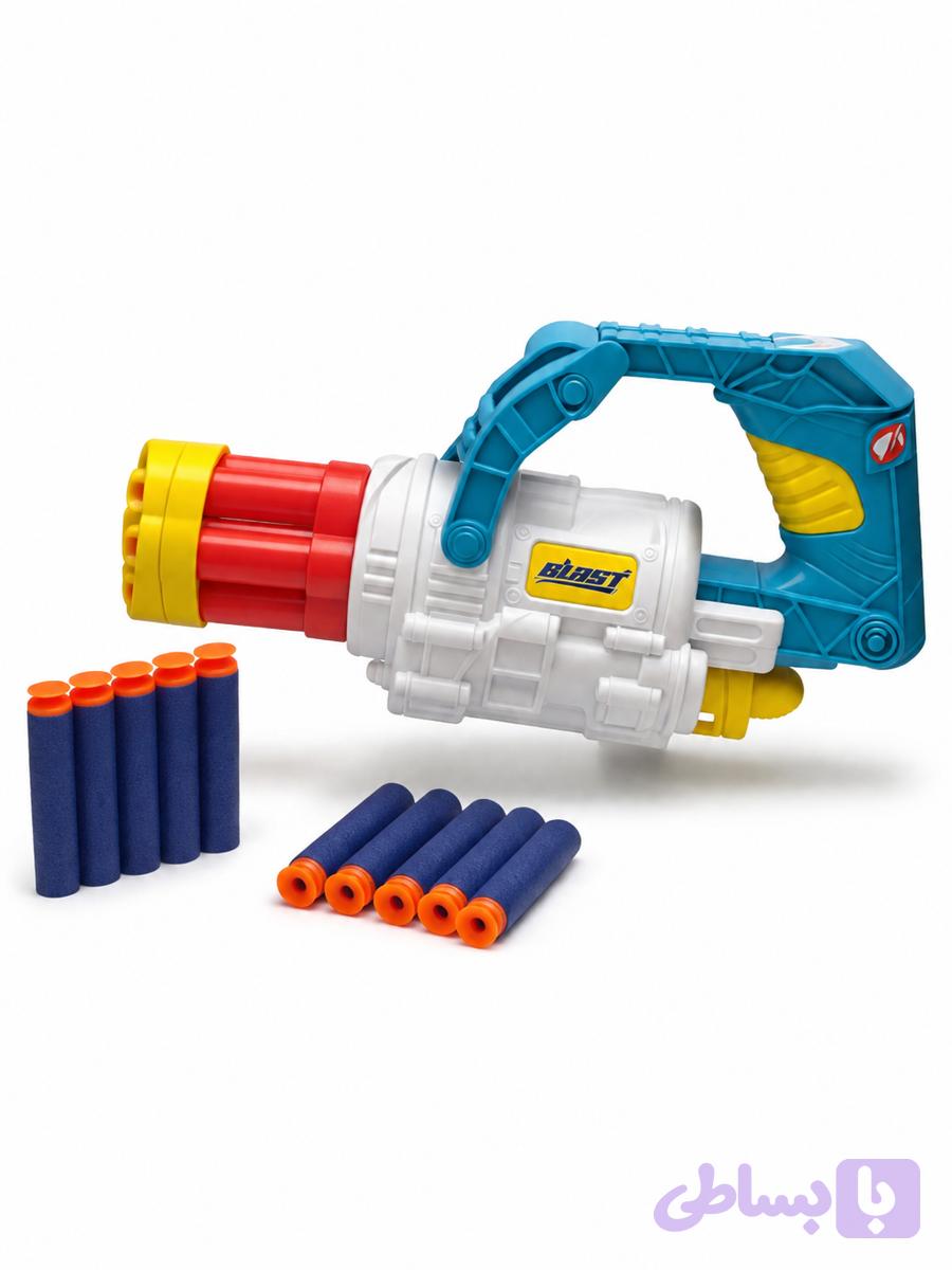 تفنگ تیر فومی چرخشی Fierce Up مدل Foam dart Gun