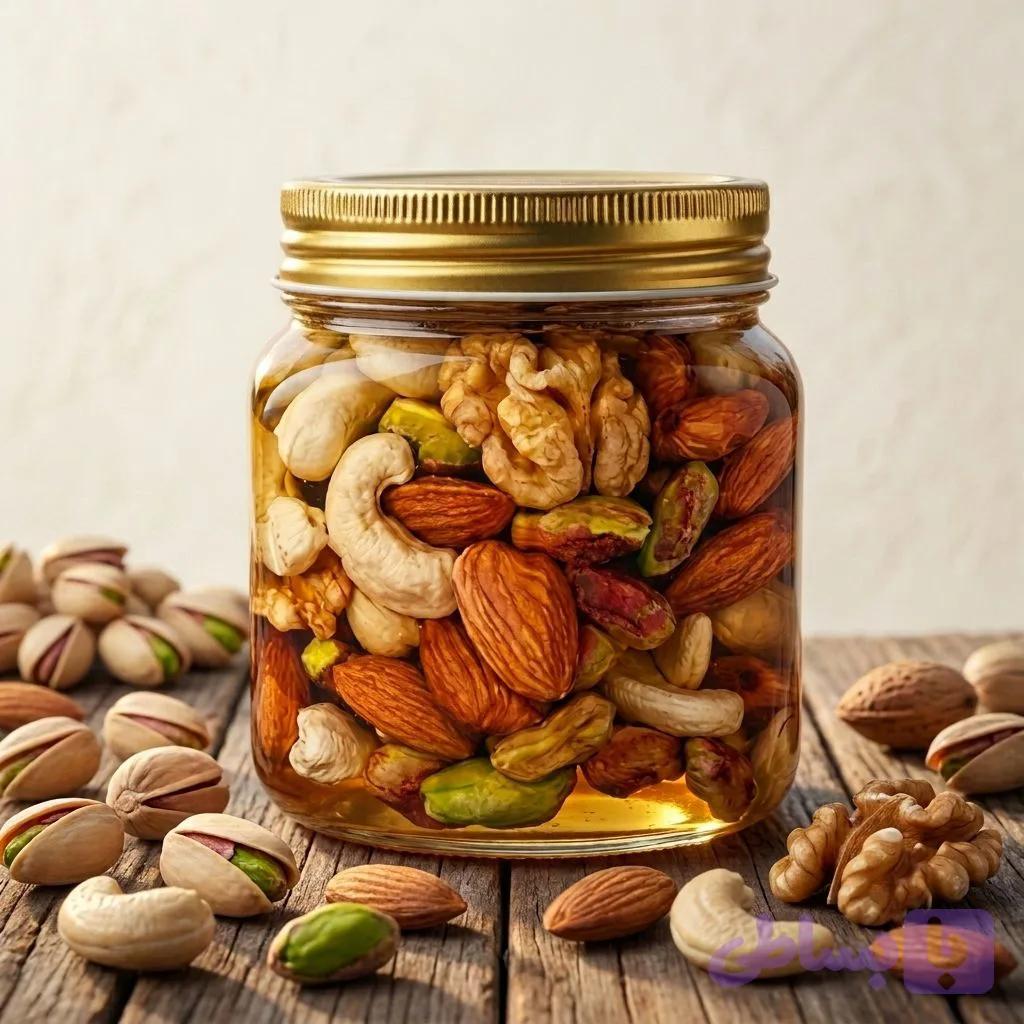 معجون چهارمغز عسل 400 گرمی