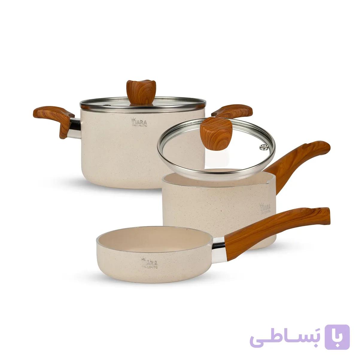 سرویس 5 پارچه کودک تیارا کد TR-5SPTGS رنگ کرم — تصویر 1