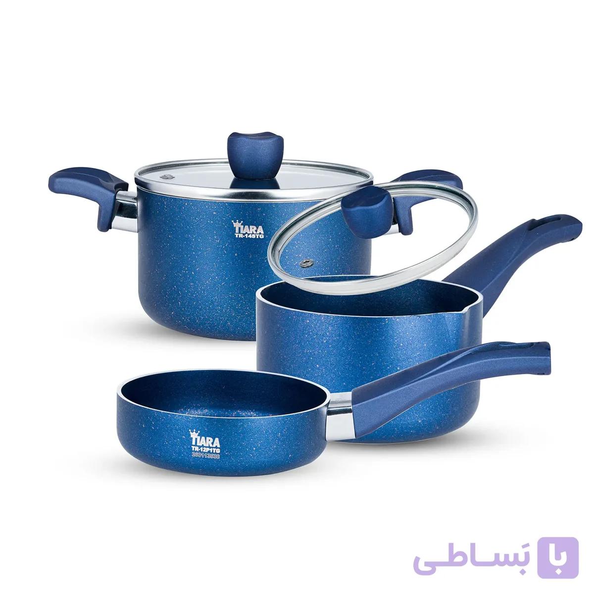 سرویس 5 پارچه کودک تیارا کد TR-5SPTGS رنگ آبی — تصویر 1