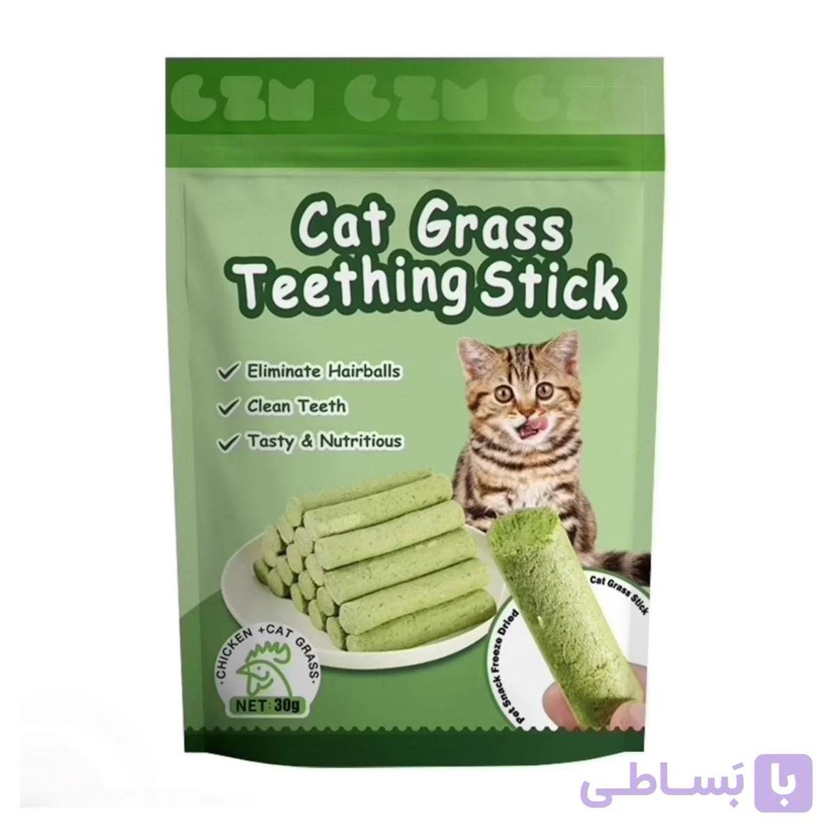 تشویقی گربه کت گراس مدل Teething Stick