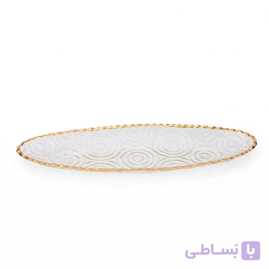 دیس پذیرایی شیشه‌ای دنی هوم کد RW03-02 — تصویر 1