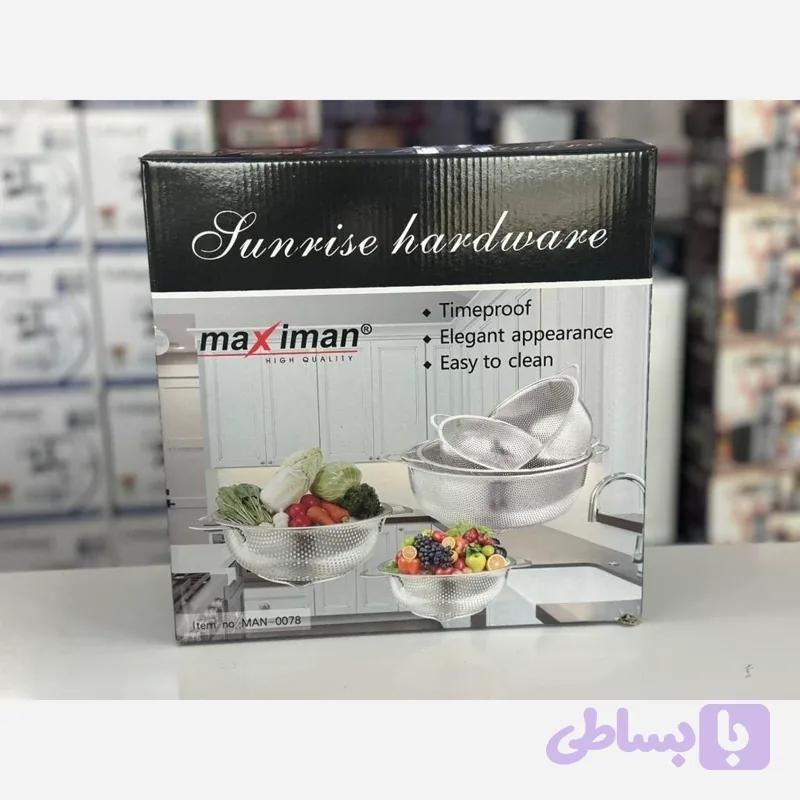 سرویس آبکش پانچ استیل دسینی اصلی 6 تکه آهنربا نگیر