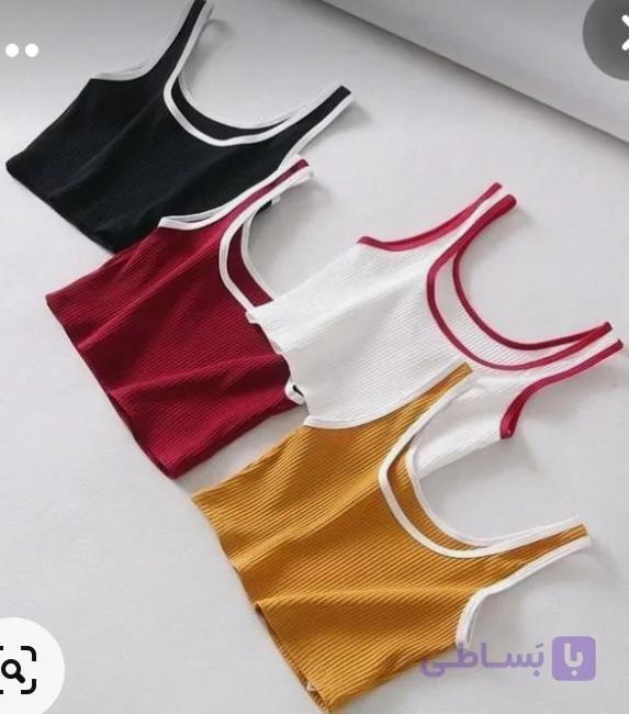 تاپ نیم تنه قد 40 سانتی یقه گرد