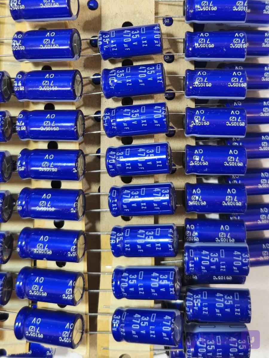 خازن الکترولیتی 470 میکروفاراد 35 ولت نیپون 470uF 35V Nippon