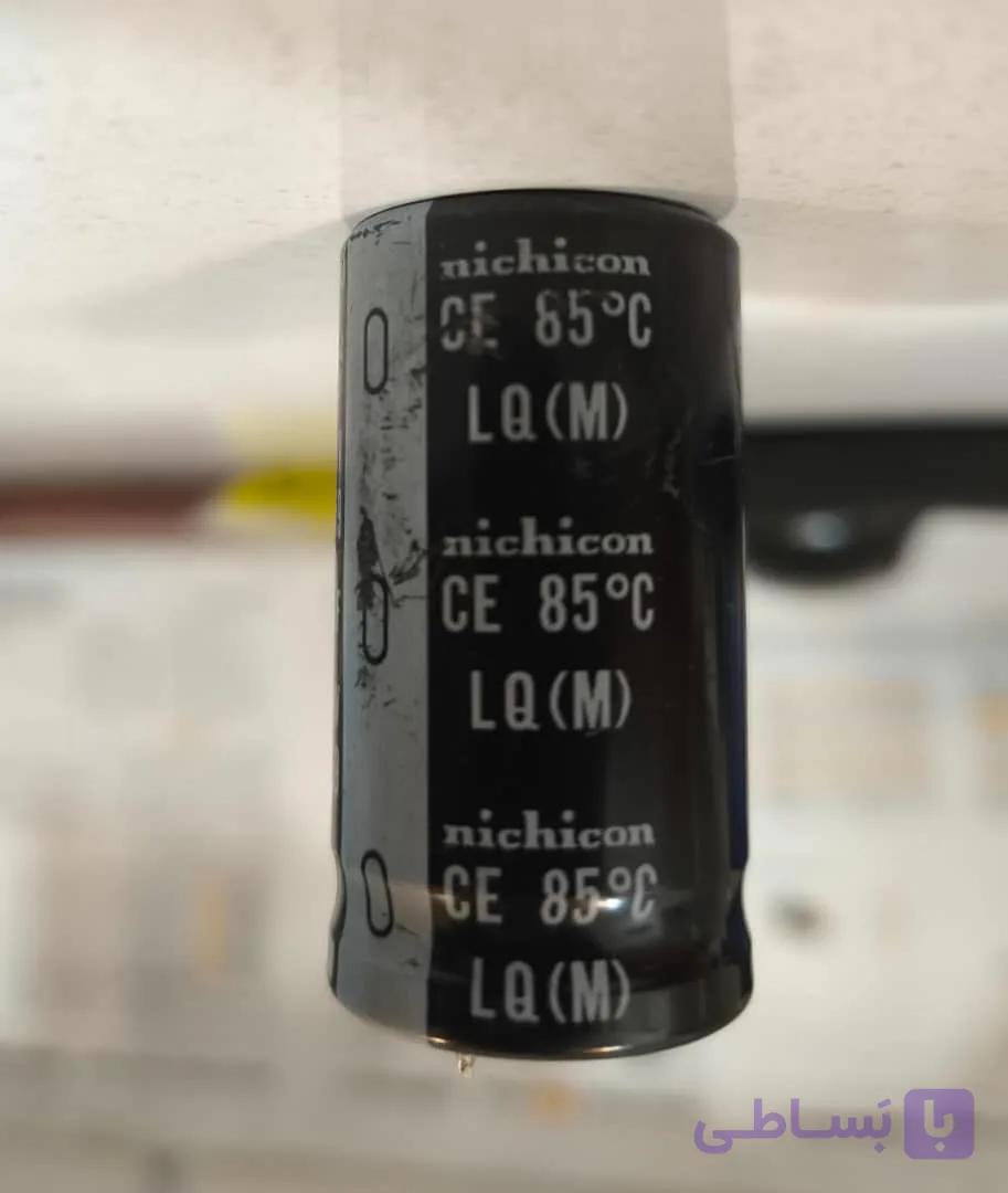 خازن الکترولیتی 270 میکروفاراد 160 ولت نیچیکون 270uf 160v nichicon — تصویر 1