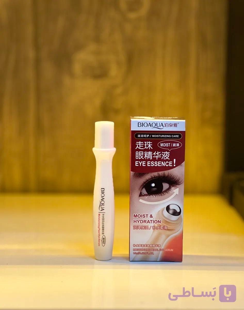 کرم دور چشم غلطکی بیوآکوا BIOAQUA | آبرسان، ضد پف، کاهش تیرگی و حجم ۱۵ میل (اورجینال)