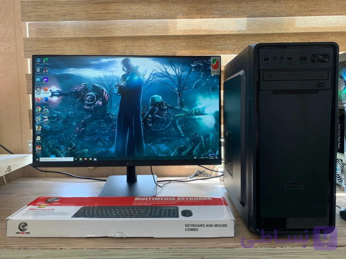 کامپیوتر طراحی اداری خانگی CORI7 رم 16  هارد 1 ترا  DDR5 کد E8 با گارانتی PC مشهد