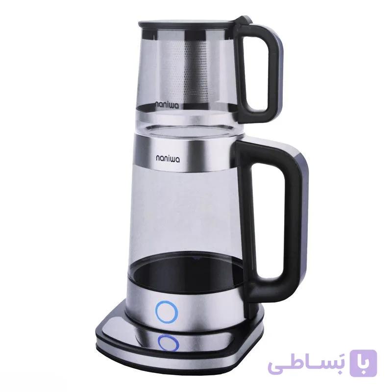 چای ساز روهم شیشه ای 4110 نانیوا