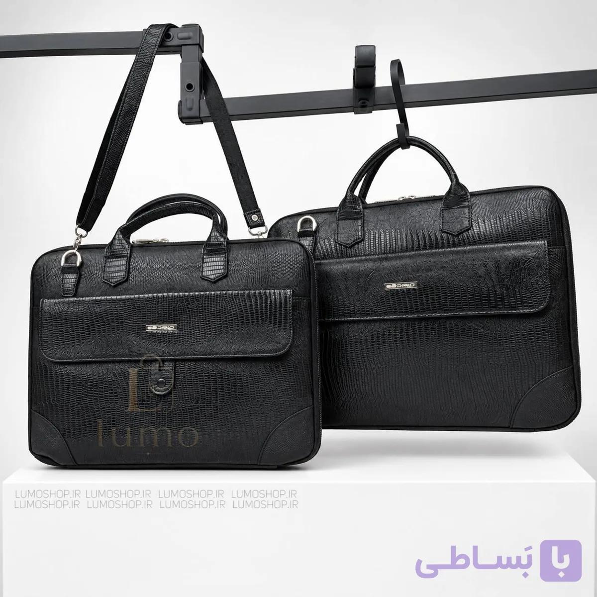 کیف فولدر اداری دقت | کیف چرمی شیک، نرم و بادوام | کیف لومو — تصویر 1