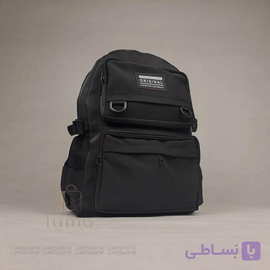 کوله پشتی چرمی نانسی حلقه‌دار — تصویر 1