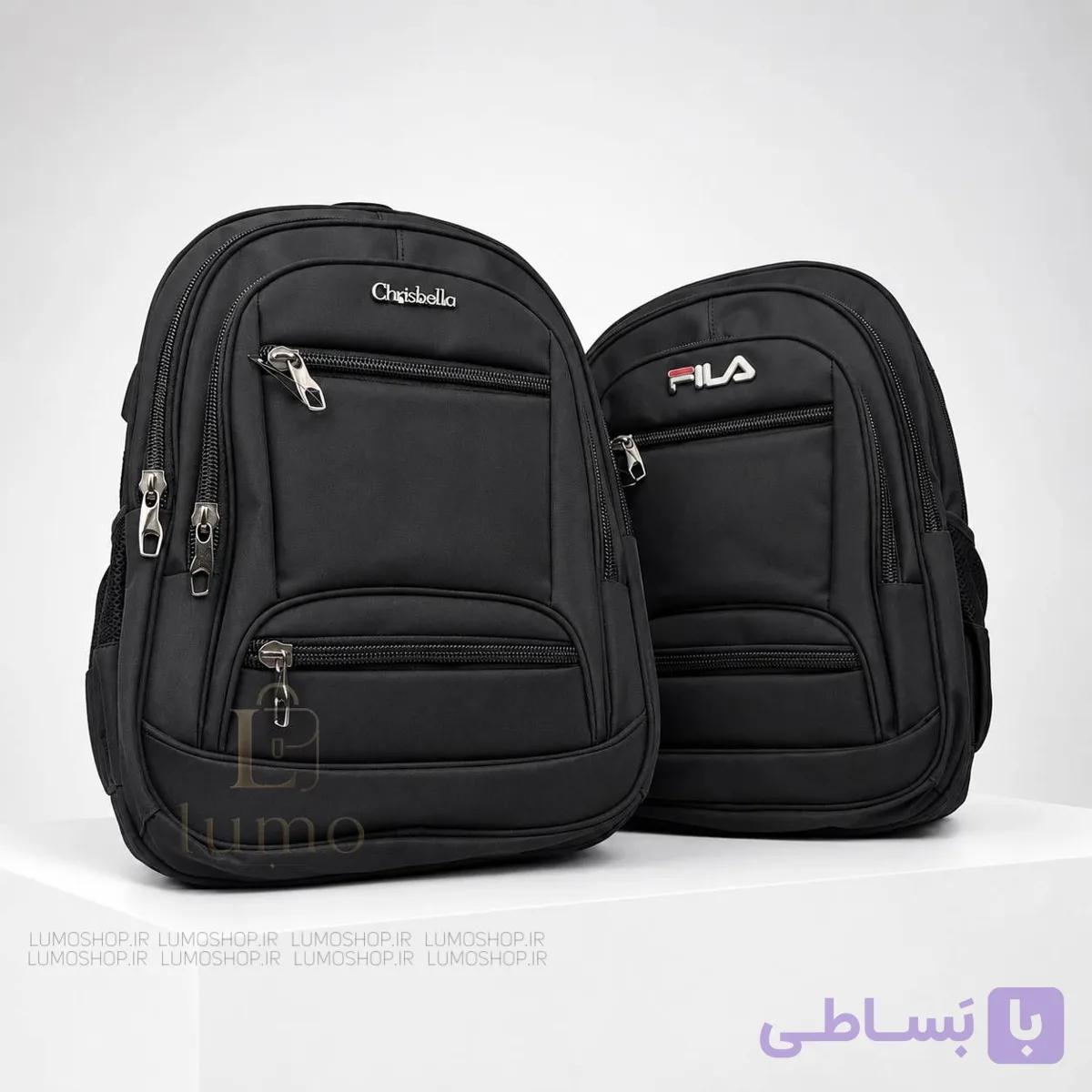 کوله پشتی مدرسه برزنتی | ضدآب با محافظ لپ‌تاپ — تصویر 1