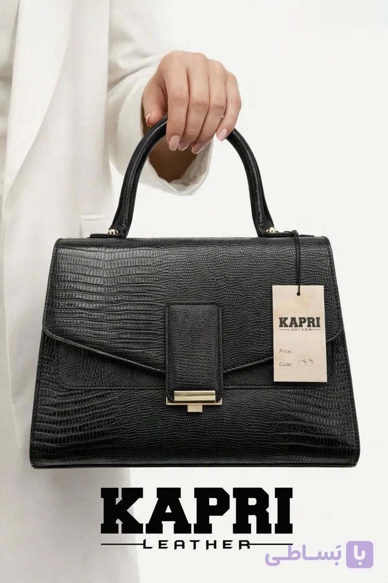 کیف تمام چرم زنانه کد۷۴۴