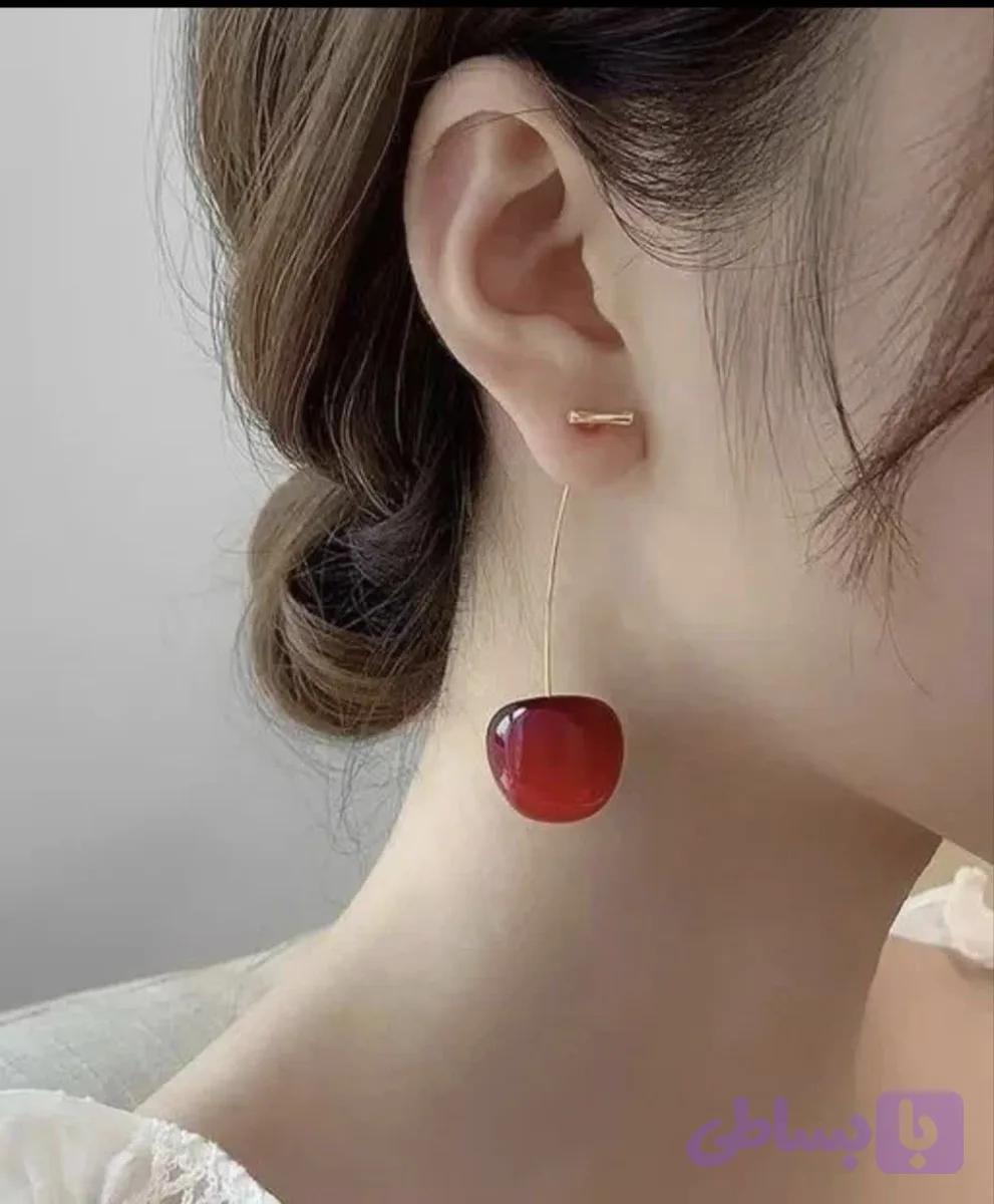 گوشواره دخترانه گیلاس