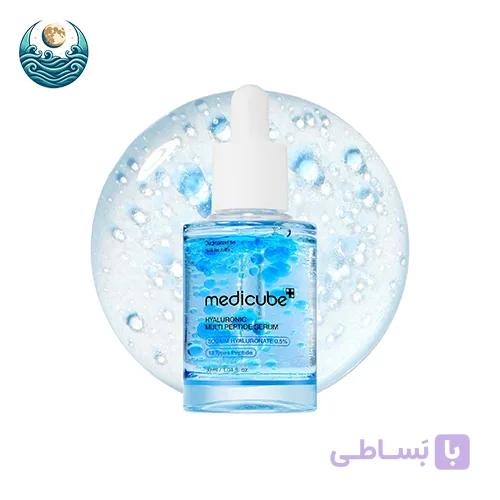 سرم هیالورونیک اسید و مولتی پپتاید مدی کیوب