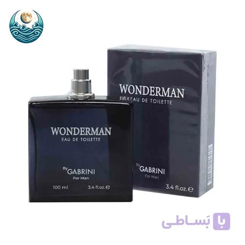 ادکلن مردانه گابرینی Gabrini مدل Wonderman حجم 100 میل