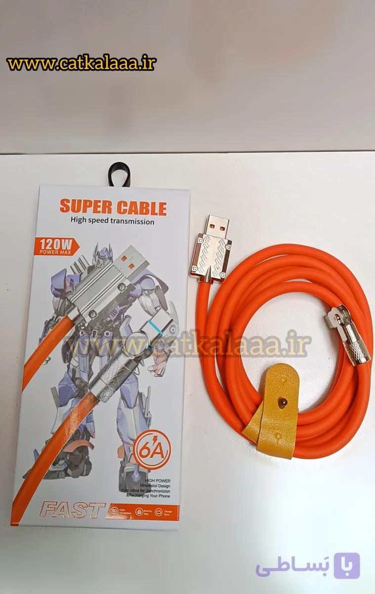 کابل شارژر فست گیمینگ تایپ سی (گرید A)