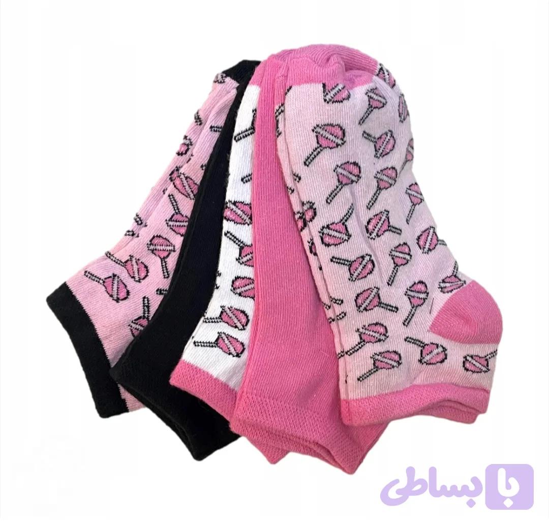 پک ۵ عددی جوراب نوزادی دخترانه وارداتی دیزنی