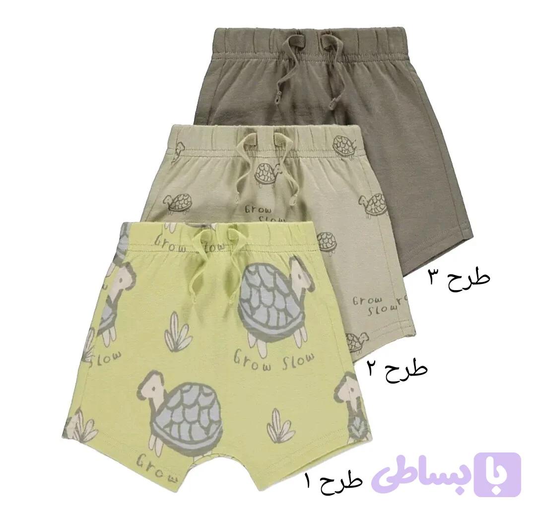 شلوارک پسرانه وارداتی برند جورج