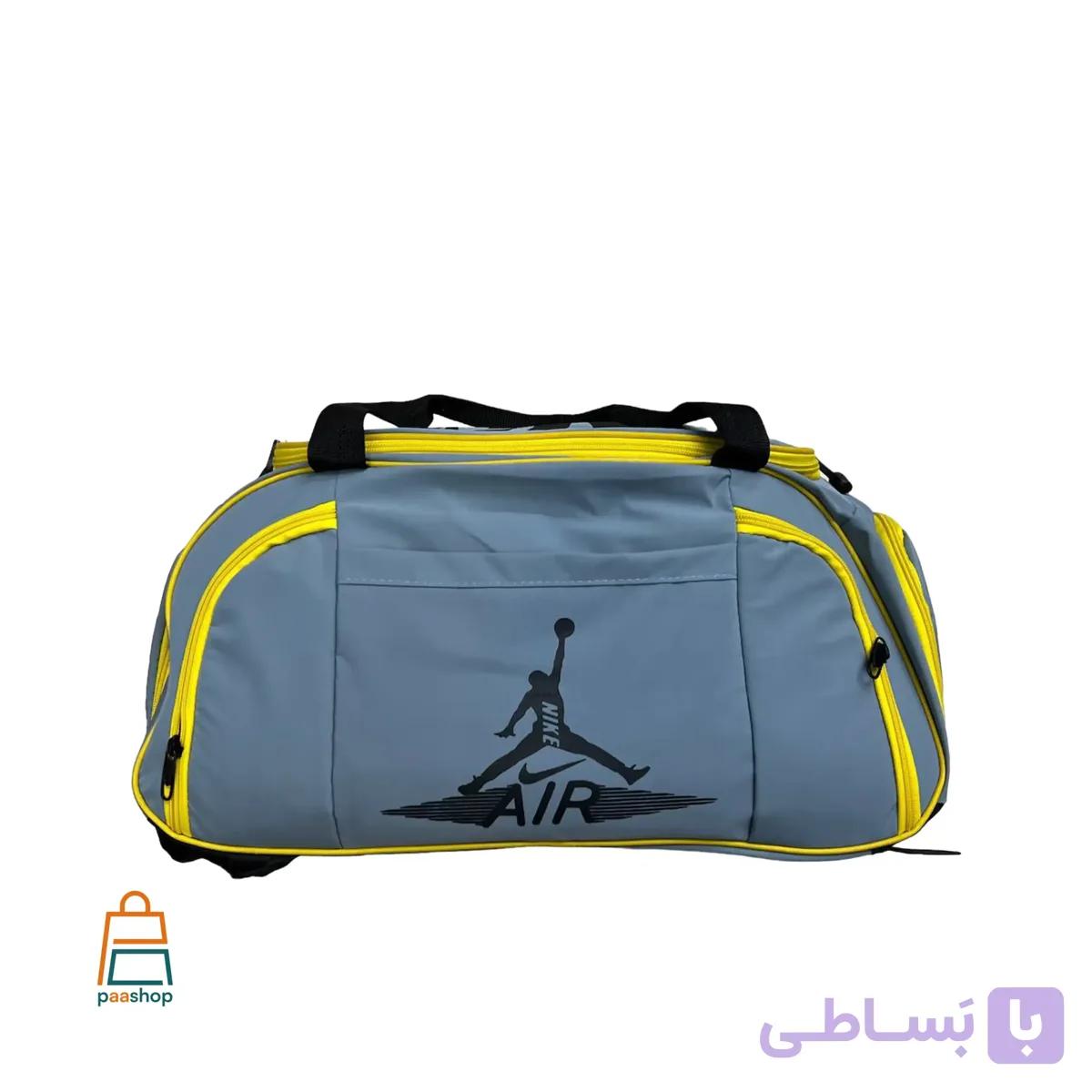 ساک ورزشی طرحدار دوکاره — تصویر 1
