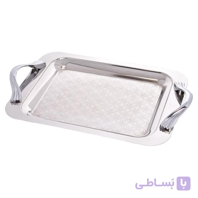سینی دسته دار یونیک کد 04-4037 سایز 26×42 سانتی متر — تصویر 1