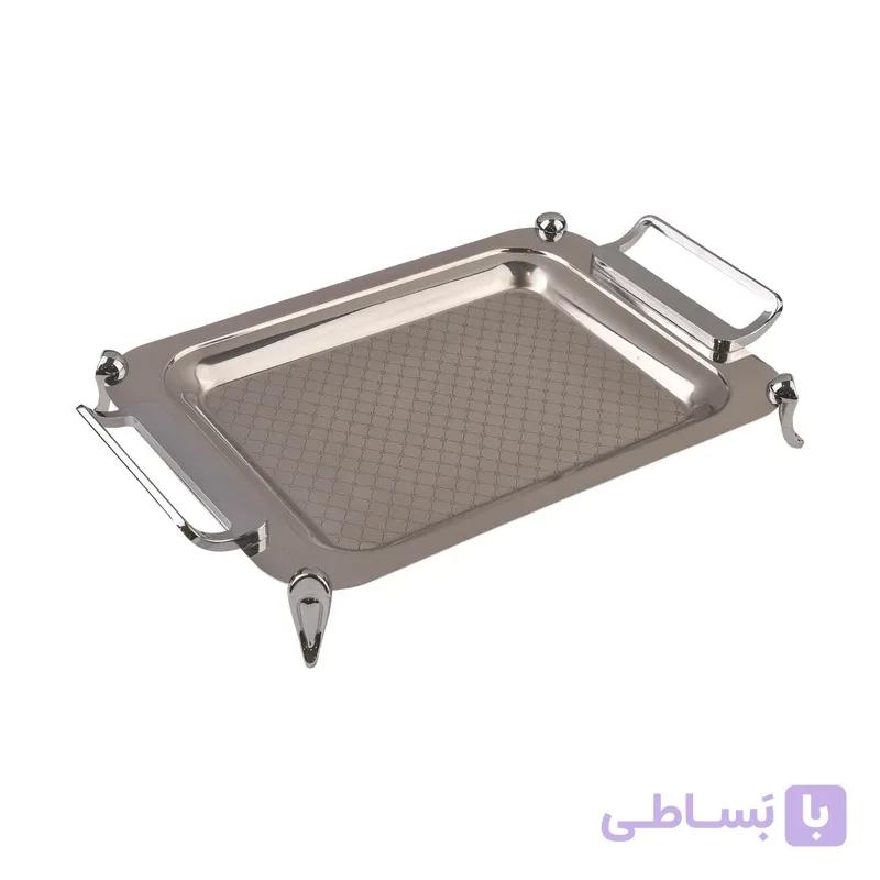 سینی دسته دار یونیک کد 02-4075 سایز 26×42 سانتی‌متر — تصویر 1