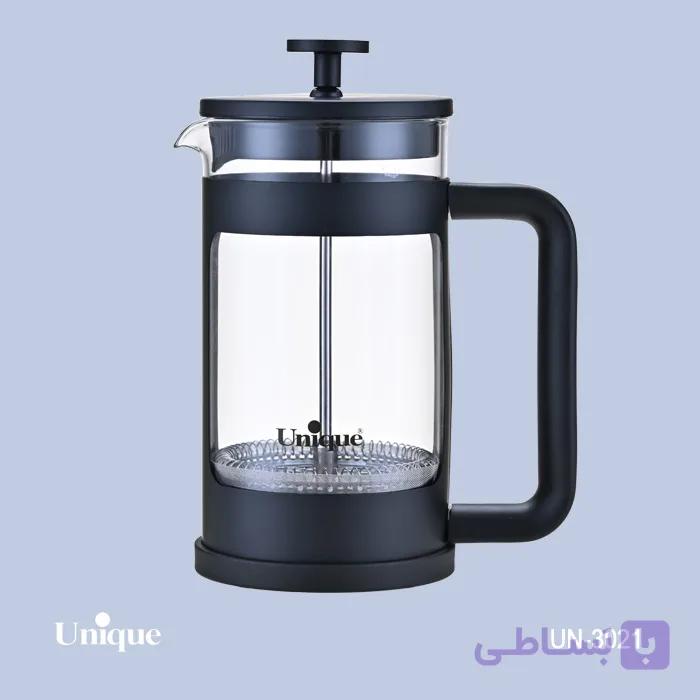لیوان فرنچ پرس 600 میل یونیک UN-3021 — تصویر 1