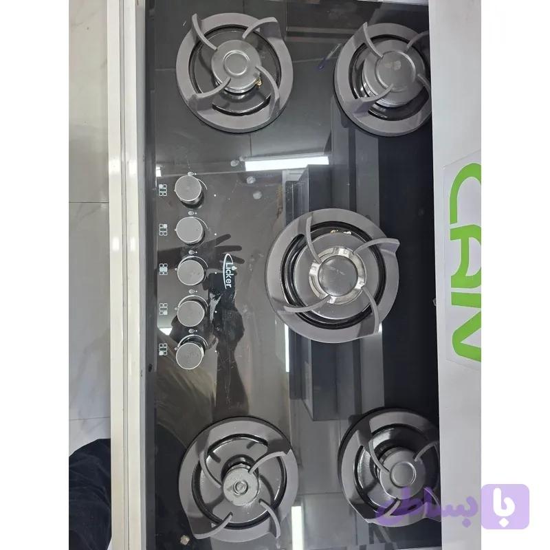 اجاق گاز شیشه ای لیکر
