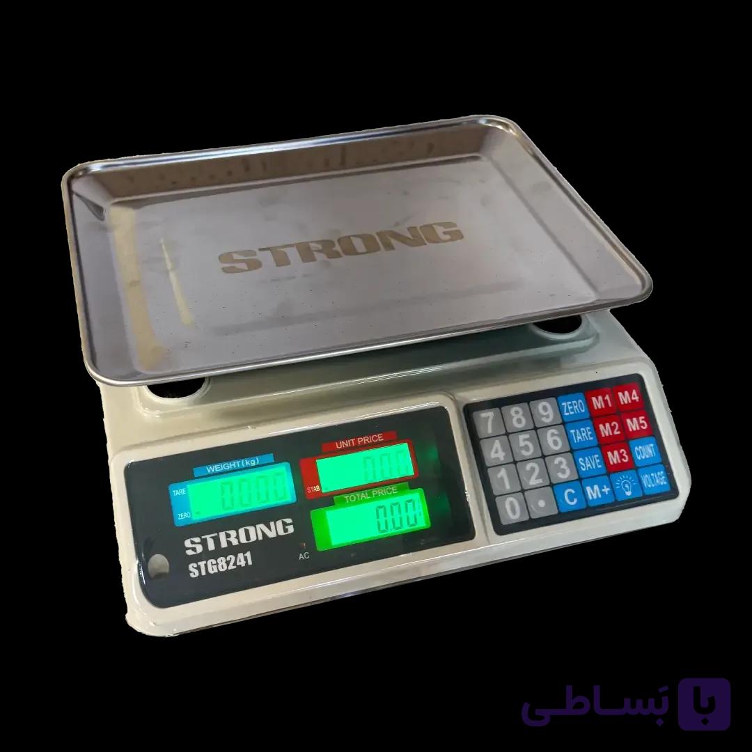 ترازو دیجیتال فروشگاهی  ۴۰ کیلویی استرانگ +STG۸۲۴۱ — تصویر 1