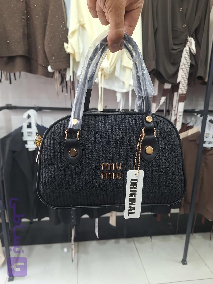 کیف دستی زنانه مدل “میو-میو” (Miu Miu Style) – طراحی مینیمال و کلاسیک