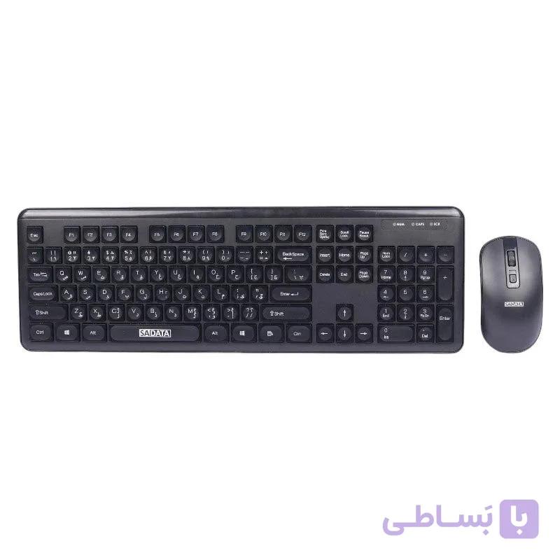 موس و کیبورد بی سیم سادیتا SKM-3403