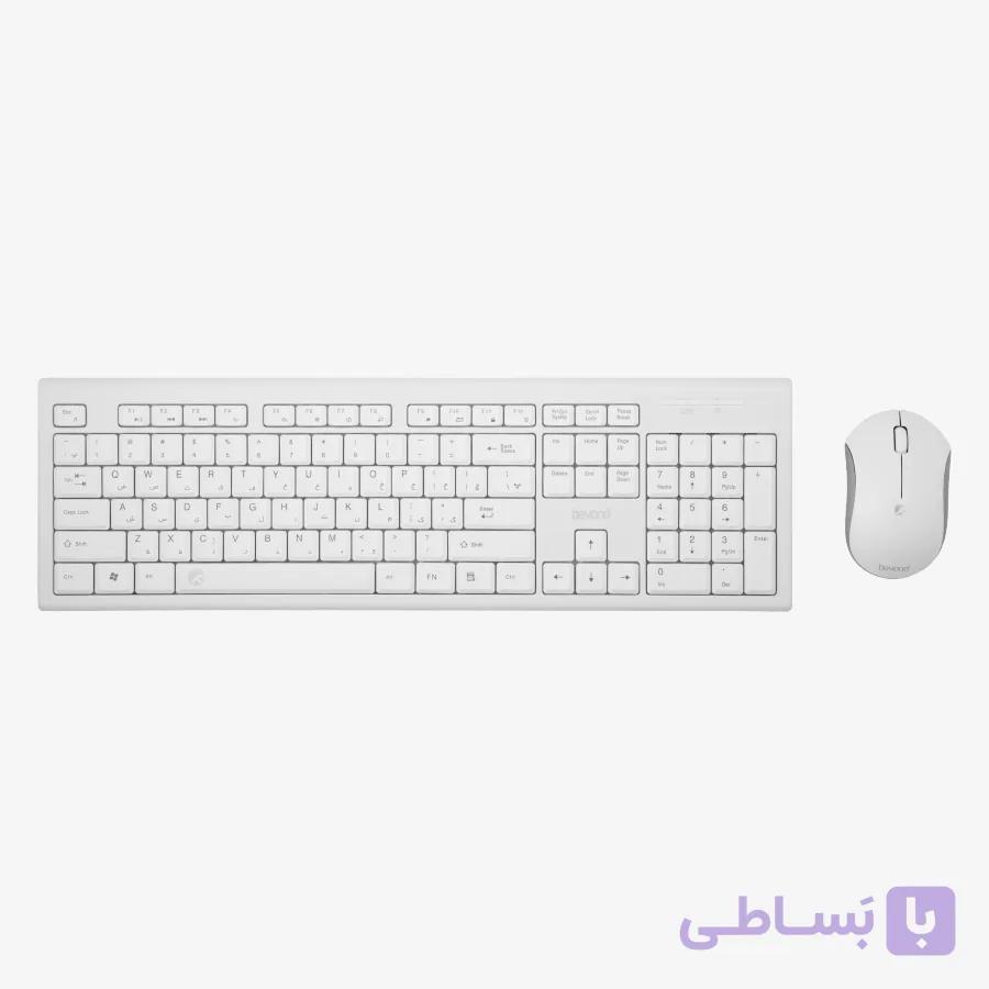 کیبورد و ماوس بیاند مدل سفید BMK-4531RF