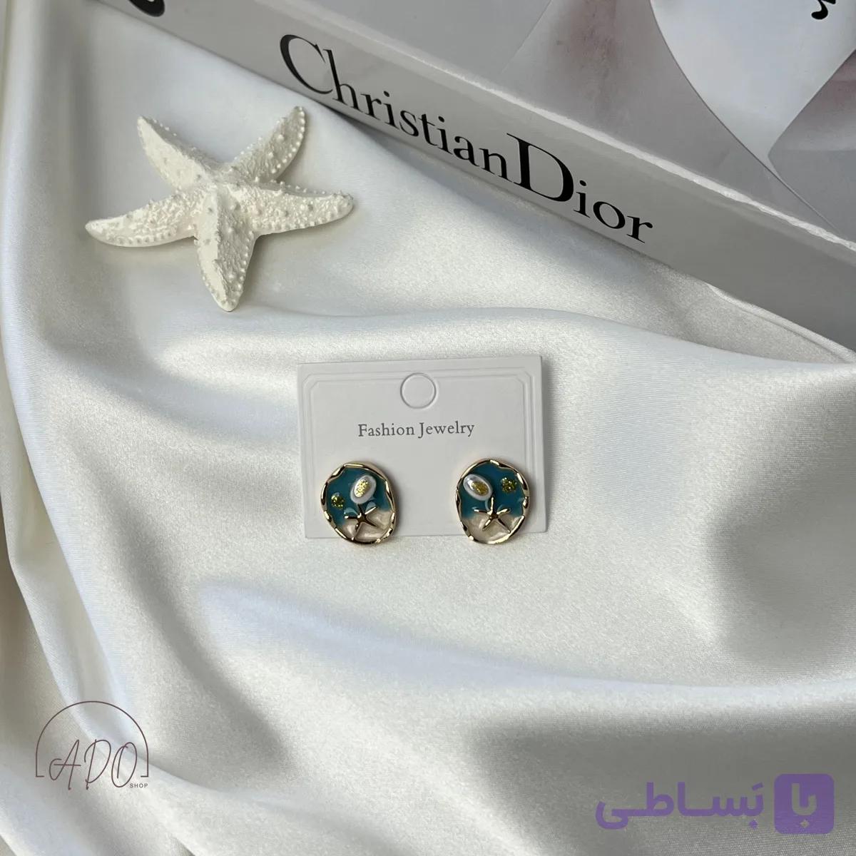 گوشواره میناکاری