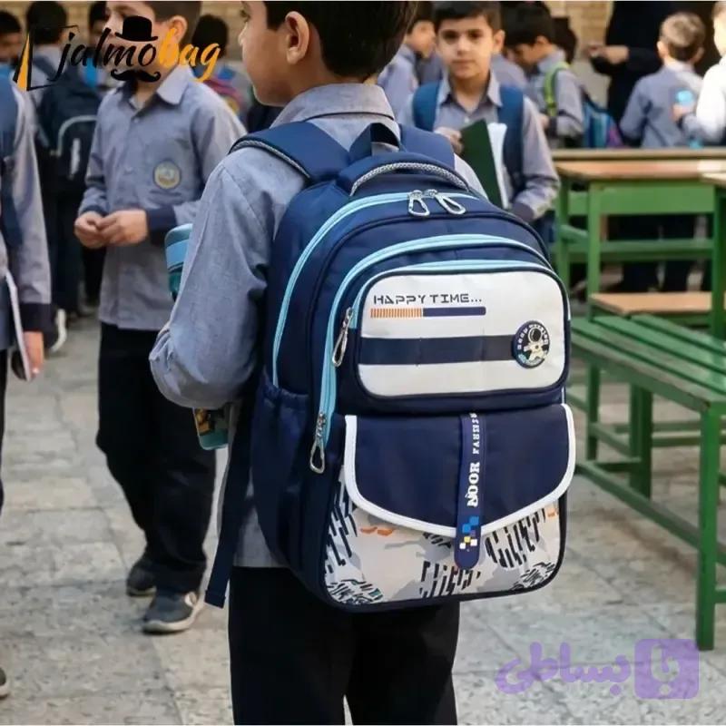کوله پشتی مدرسه طرح فضانورد مناسب کلاس اول تا چهارم ضد آب
