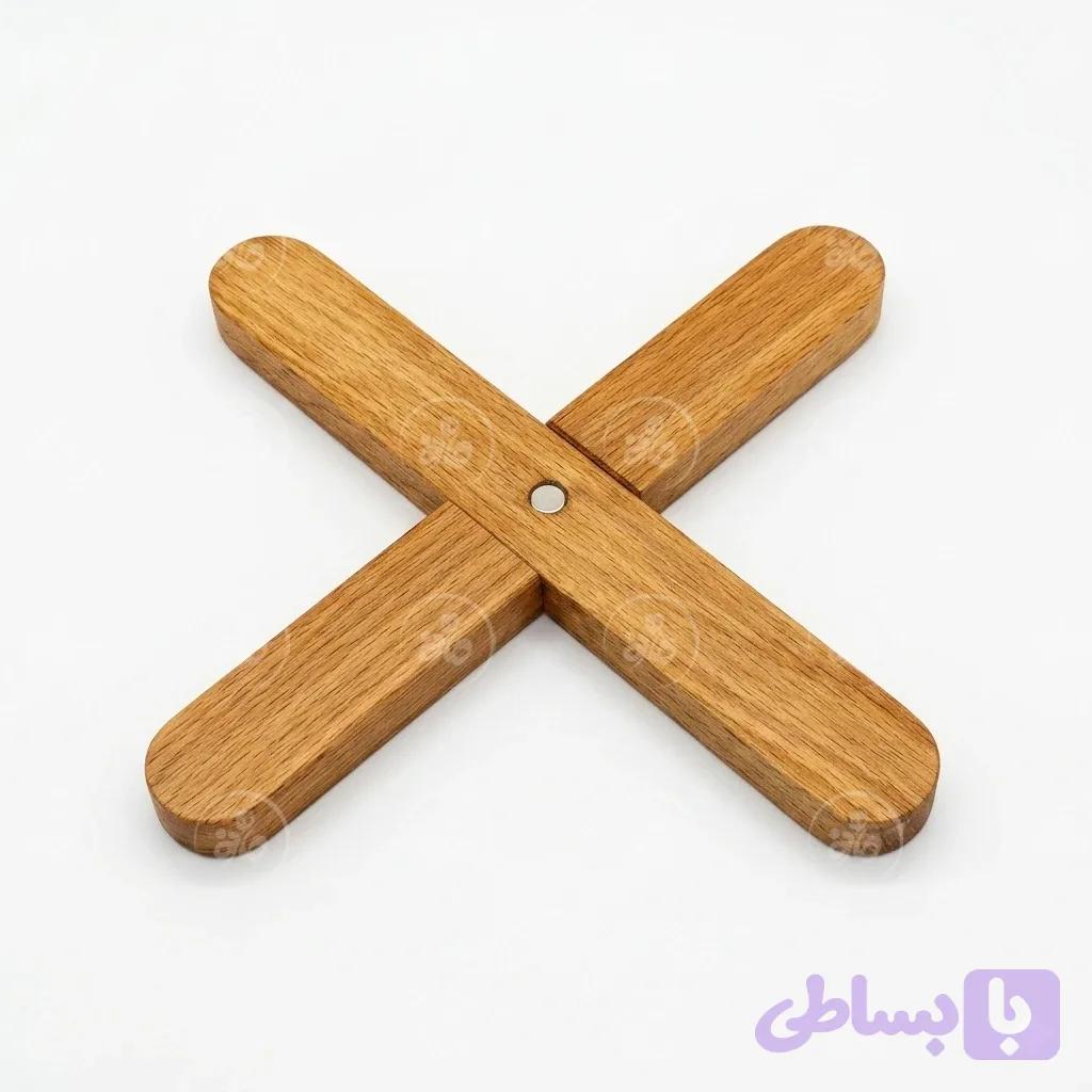 زیرقابلمه چوبی — تصویر 1