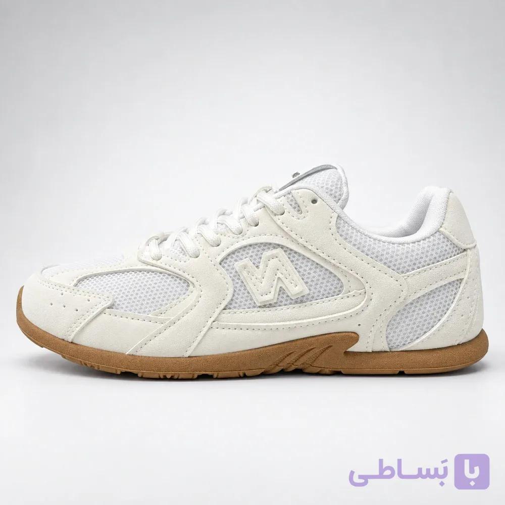 کتونی زنانه نیوبالانس میو میو سفید | New Balance Miu Miu White — تصویر 1