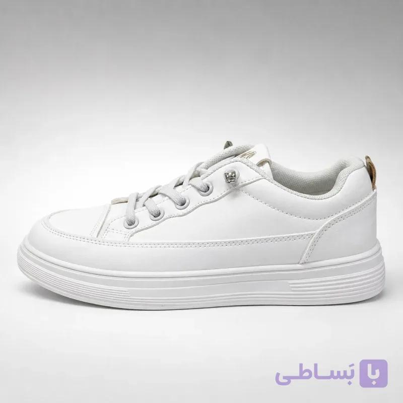 کتونی ونس وین استار سفید طوسی | Vans Win Star White Grey — تصویر 1