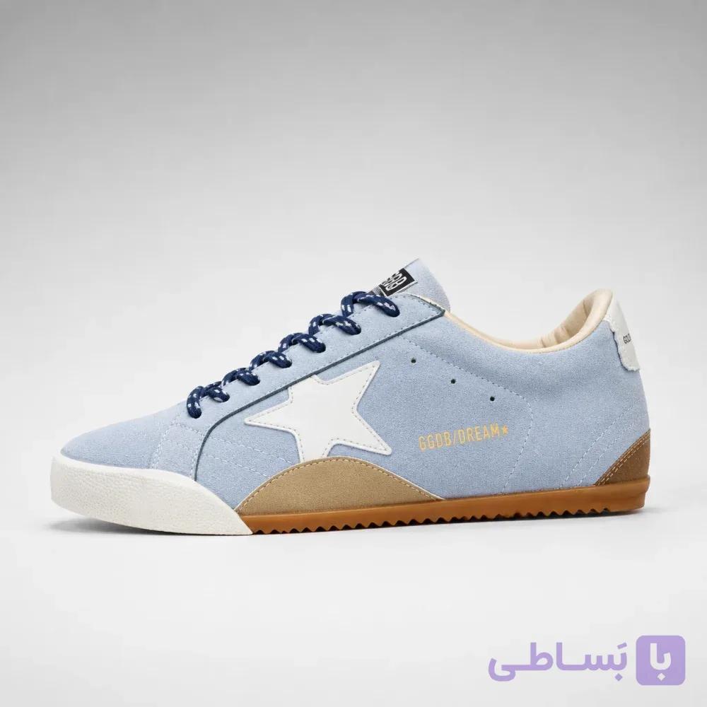 کتونی گلدن گوس سوپر استار آبی | Golden Goose Super-Star Blue — تصویر 1