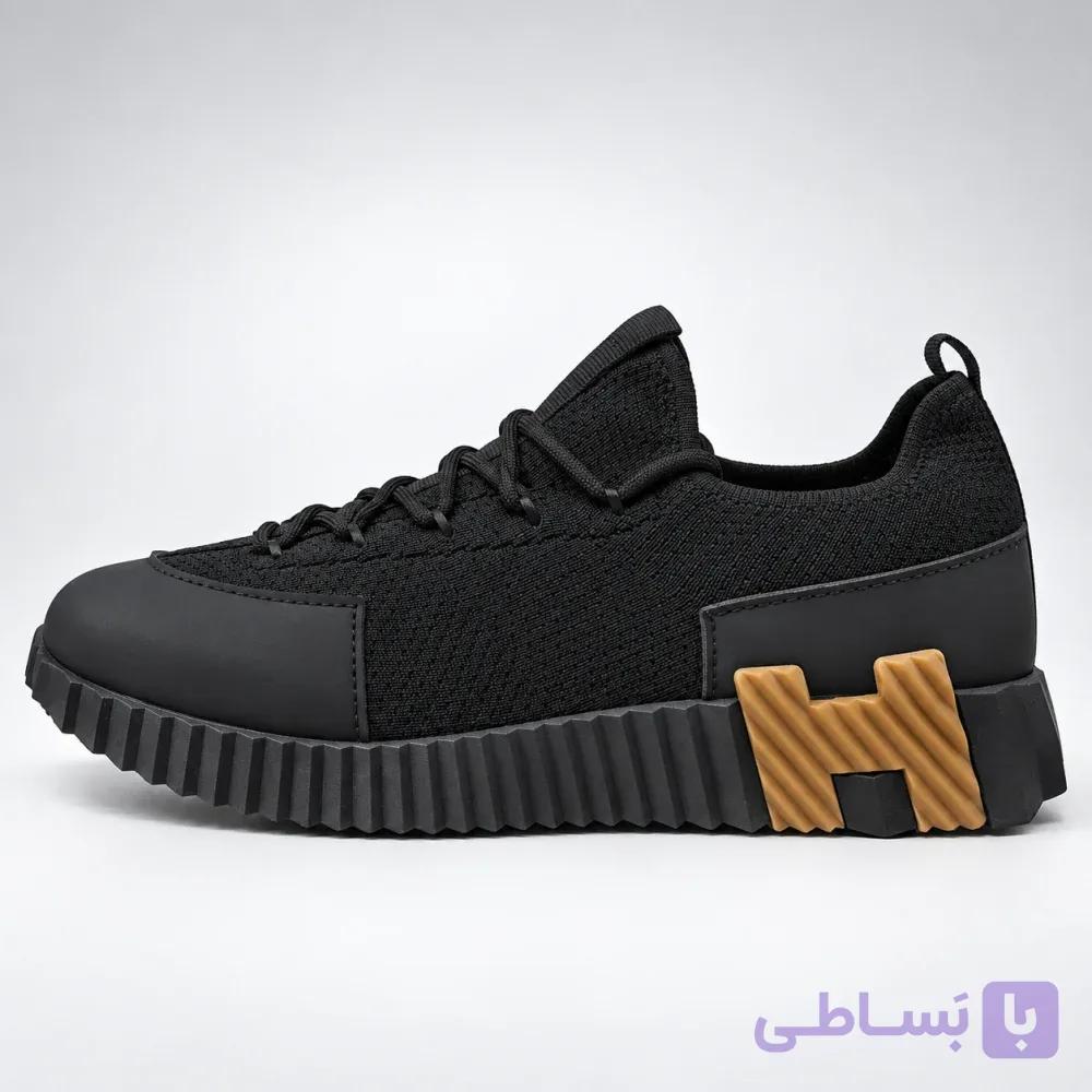 کتونی زنانه هرمس لیفت اسلیپ آن مشکی | Hermès Lift Slip-On Black — تصویر 1