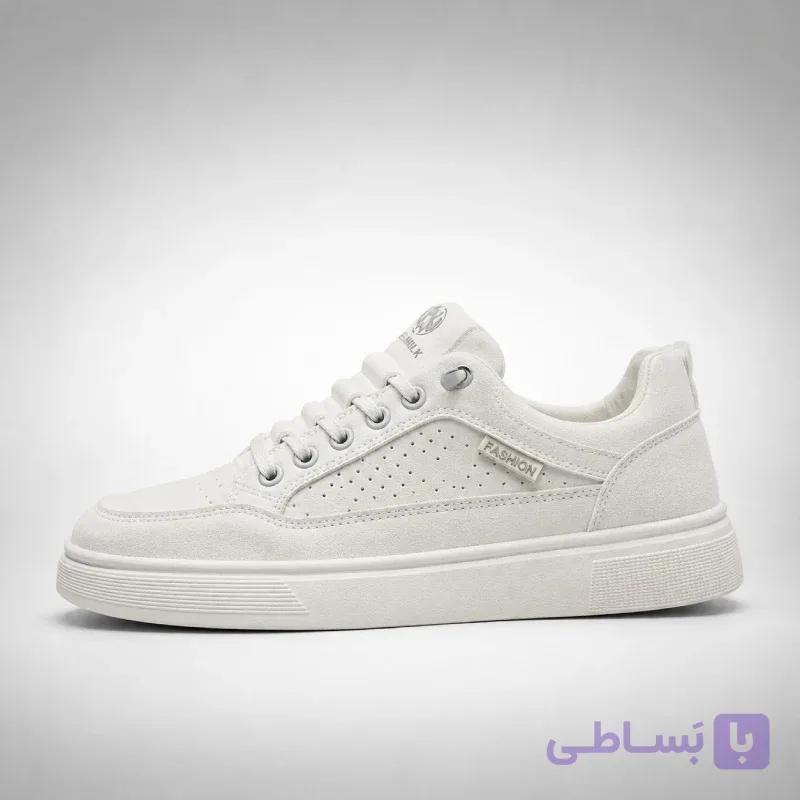 کتونی ونس مردانه وین استار سفید مشکی | Vans Win Star White Black — تصویر 1