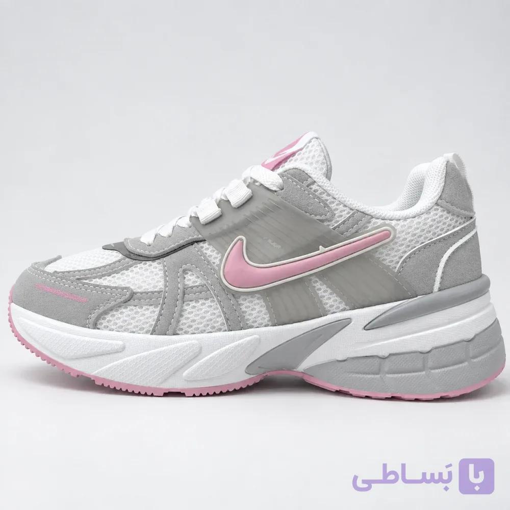 کتونی زنانه نایکی V2K ران سفید صورتی | Nike V2K Run White Pink — تصویر 1