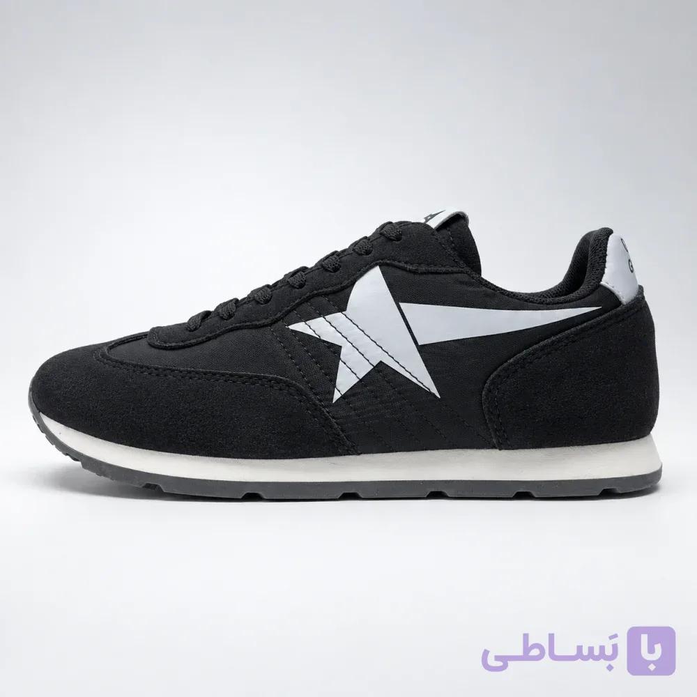 کتونی زنانه گلدن گوس رانینگ سول مشکی | Golden Goose Running Sole Black — تصویر 1