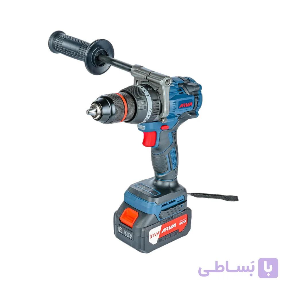 دریل شارژی چکشی براشلس ۲۱ ولت مدل ۵۹۷۲ — تصویر 1